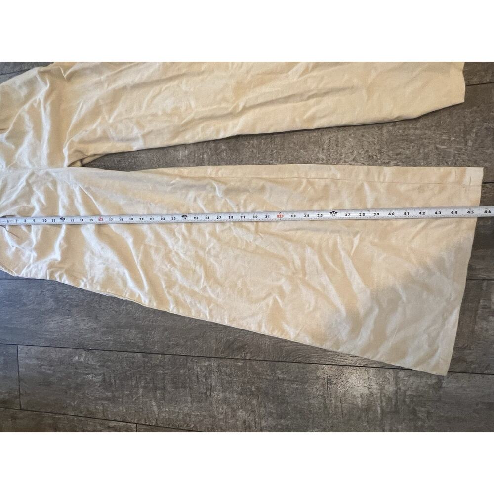 Pretty Little Thing Tan wide leg Pants trousers. Size 10 - Picture 8 of 16